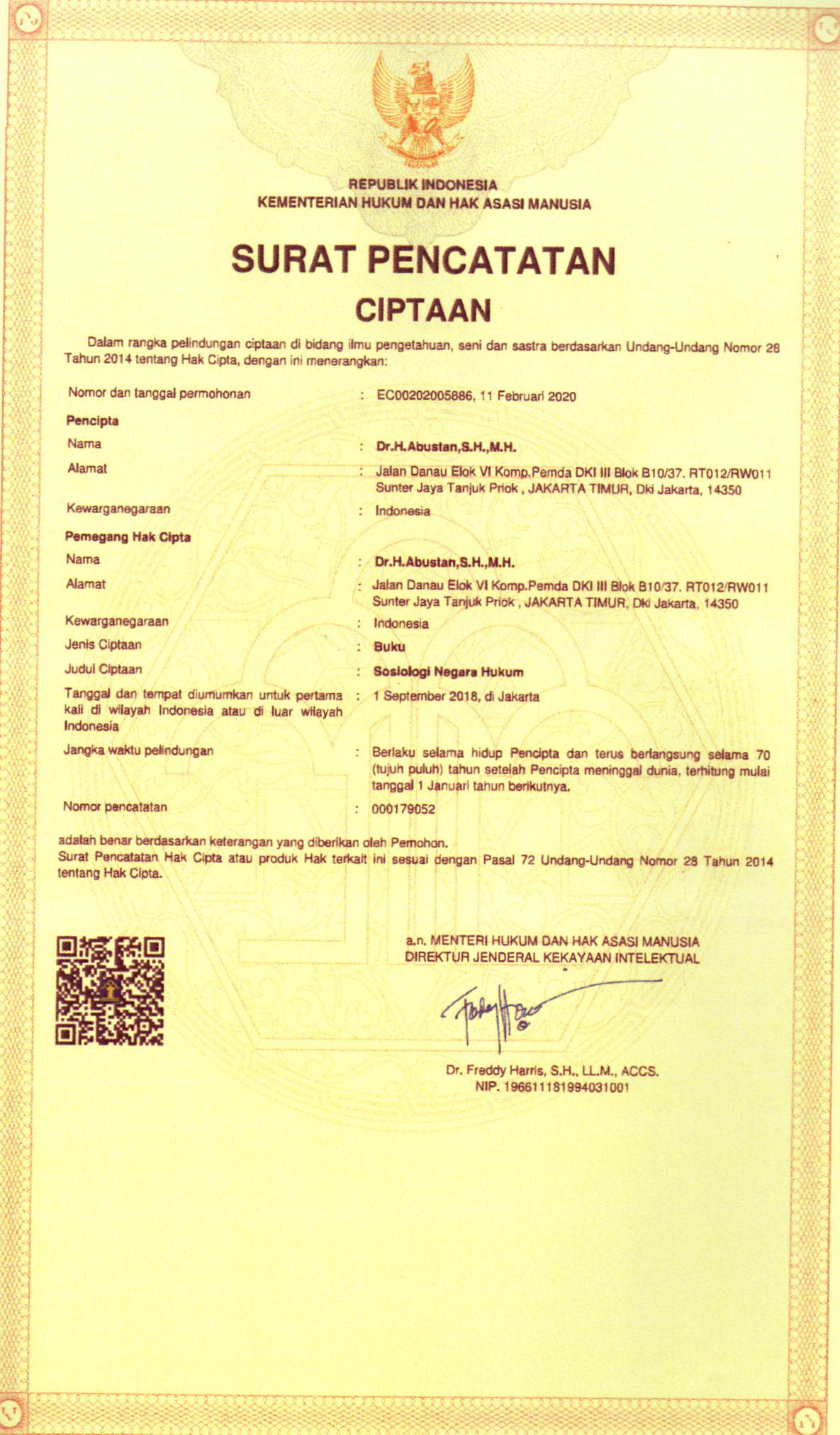 SOSIOLOGI NEGARA HUKUM