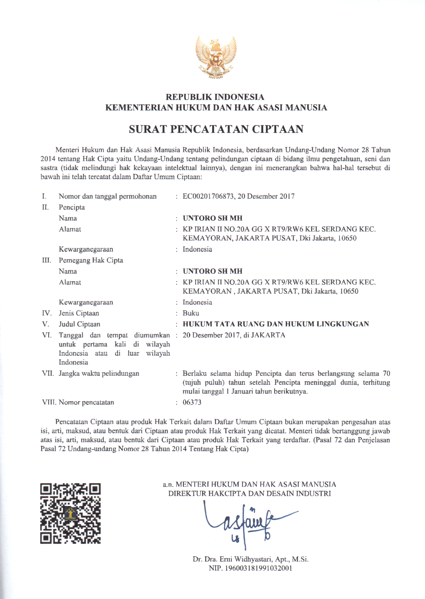 HUKUM TATA RUANG DAN HUKUM LINGKUNGAN
