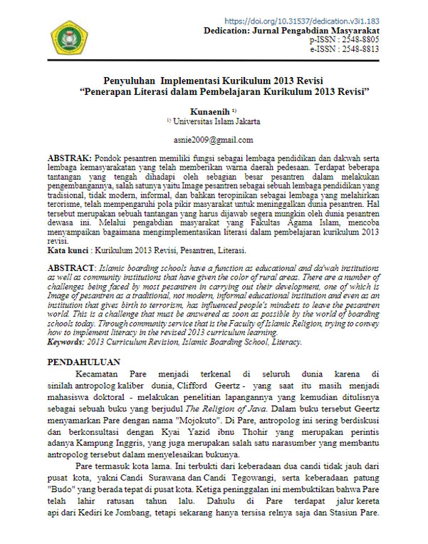 Penyuluhan  Implementasi Kurikulum 2013 RevisiPenerapan Literasi dalam Pembelajaran Kurikulum 2013 Revisi